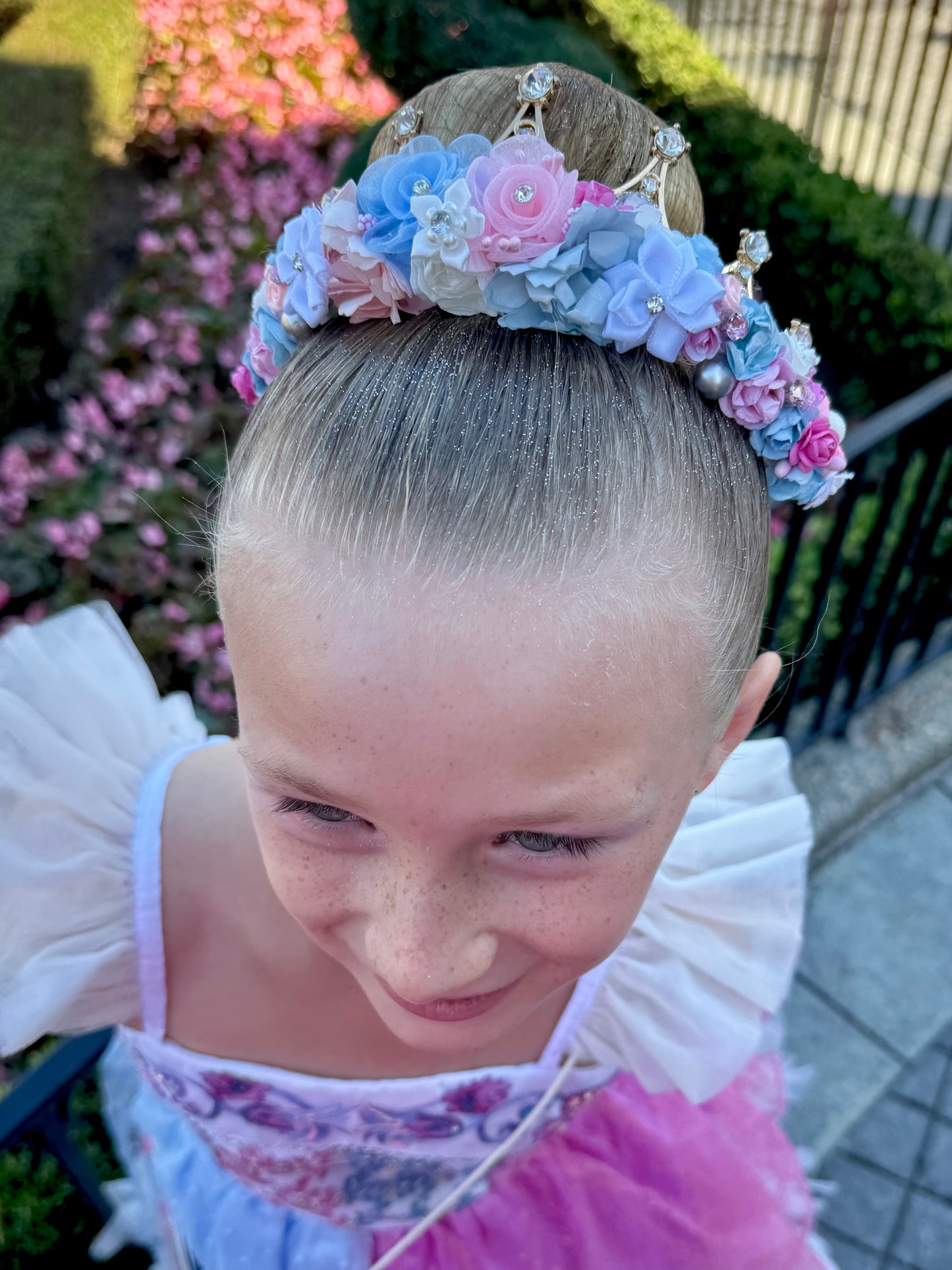 Aurora Inspired Enchanted Pink and Blue Tiara – Make it Pink Make it Blue Crown