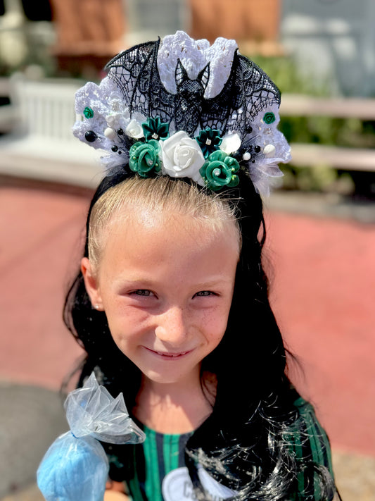 Haunted Mansion Themed Clip-On Headband