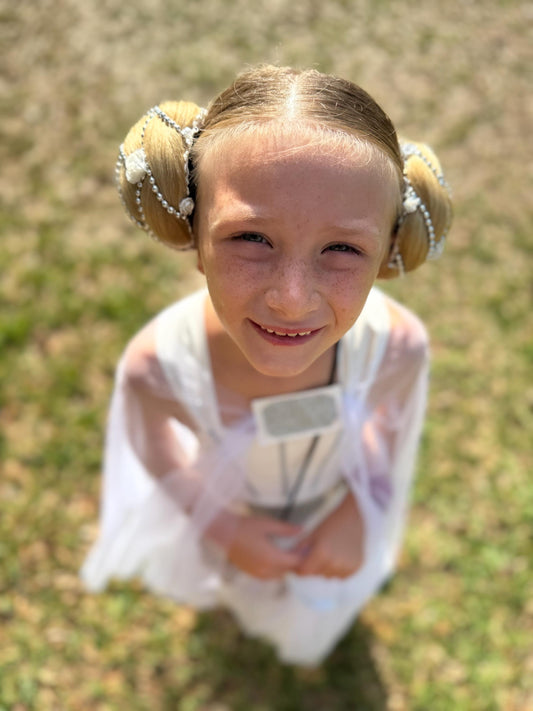 Princess Leia Inspired Hair Buns