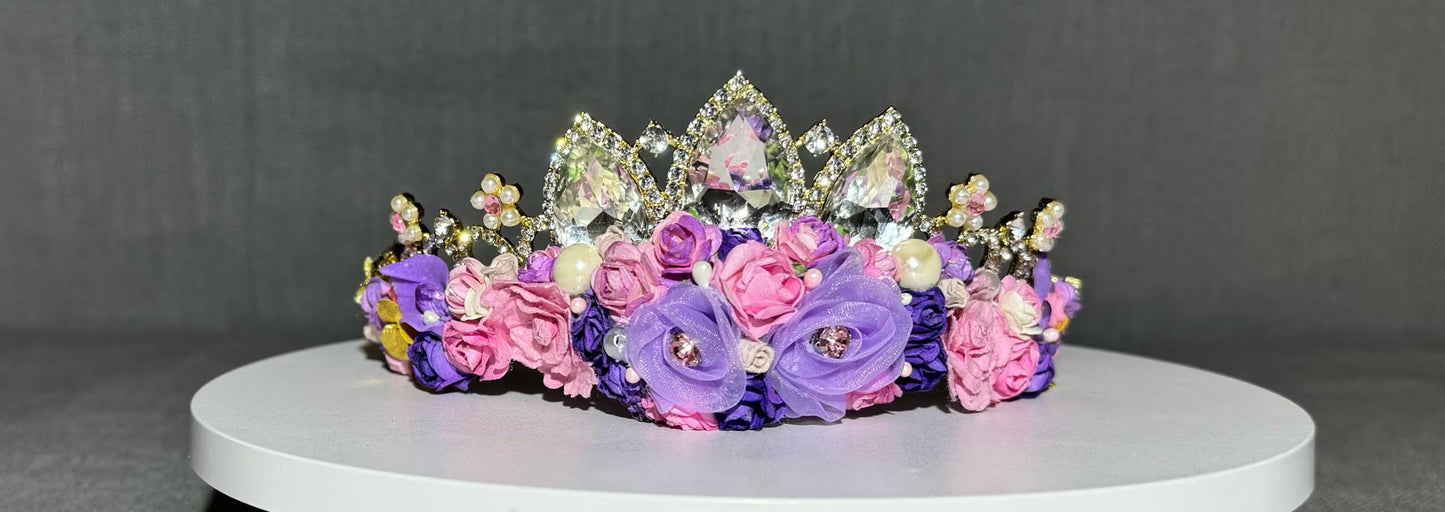 Rapunzel Inspired Princess Tiara